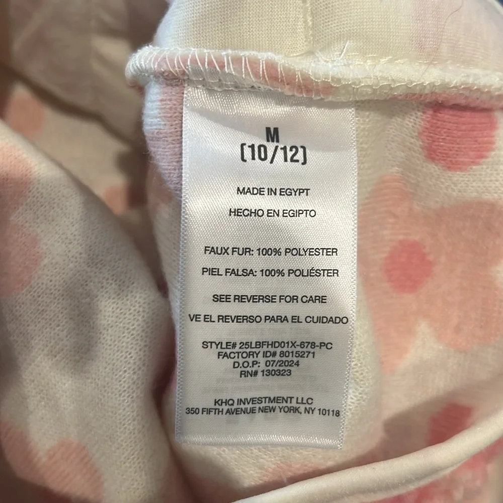 Lucky Brand Sherpa Flower Jacket